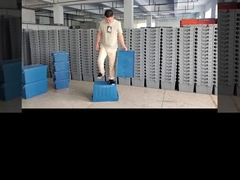 플라스틱 겹쳐질 수 있는 둥지 칸 이동 겹쳐질 수 있는 컨테이너 겹쳐질 수 없는 물류 매출 상자