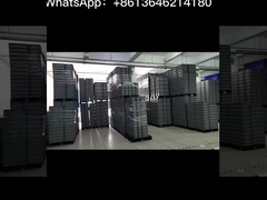 창고 및 물류 용용으로 접을 수 있는 대형 플라스틱 팔렛 박스