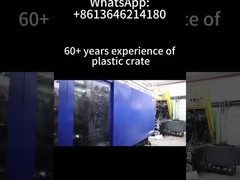 주입 플라스틱 이동 상자, 쌓일 수 있는 저장 플라스틱 상자