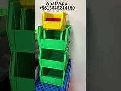 산업용 선반 상자 창고 보관 상자 플라스틱 부품 상자