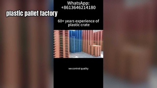 맞춤형 색상 옵션을 갖춘 플라스틱 팔레트 제조