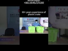 스택 및 둥지 플라스틱 상자 | 물류를 위한 공간 절약형 스토리지 솔루션