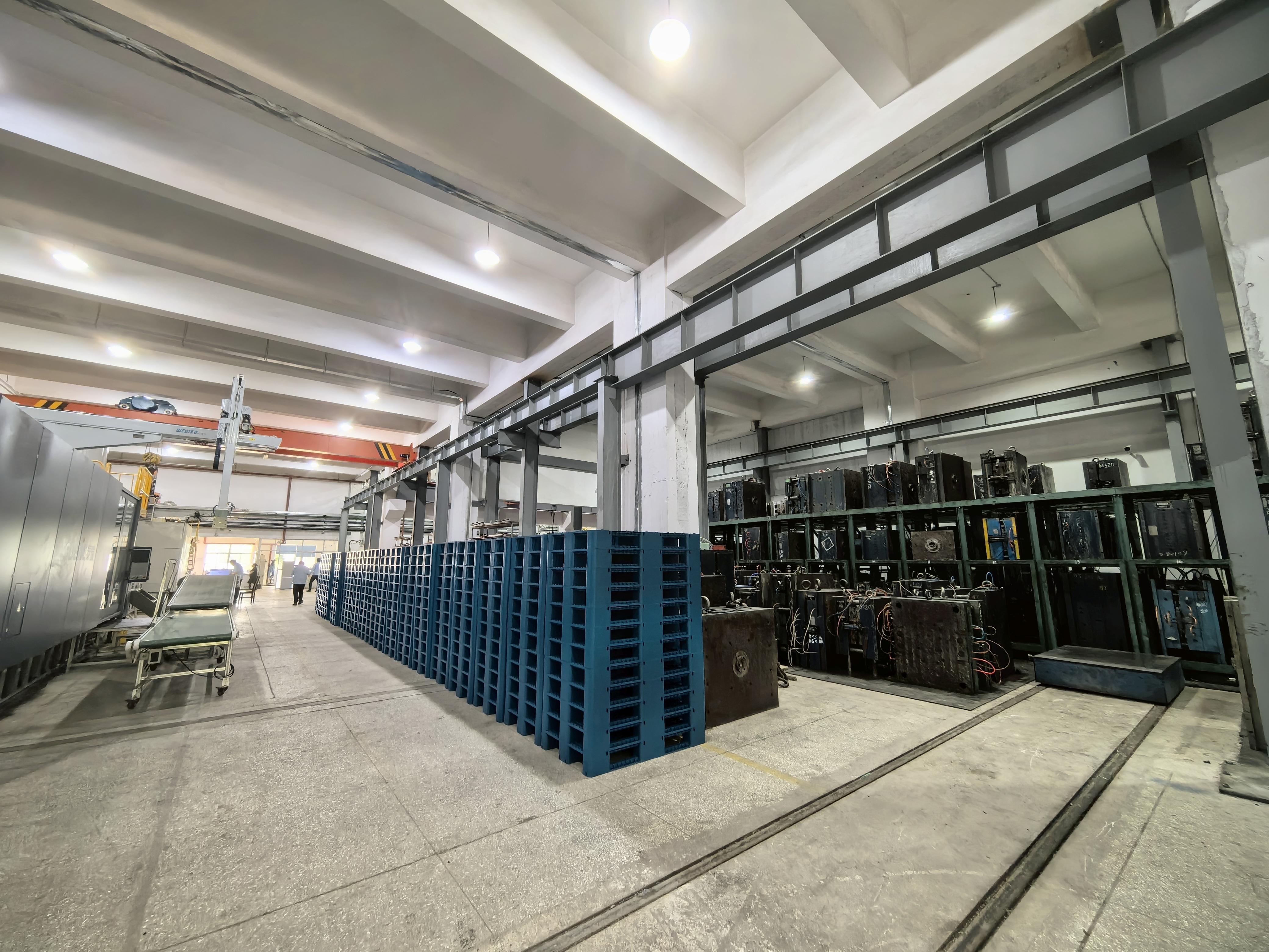 최신 회사 블로그 1100×1100 플라스틱 팔렛으로 운송 비용을 20% 줄여 화물을 최적화하고 운송 효율을 극대화