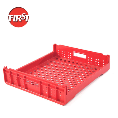 주문 550*480*130mm 내구성 있는 PP 재료로 만든 빵용 색상 플라스틱 상자 온라인 제조