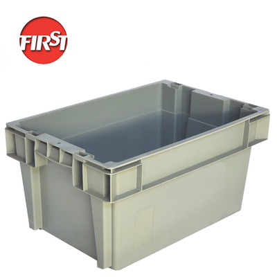 주문 575x360x290mm 고체 둥지 상자 플라스틱 과일 채집 상자 온라인 제조