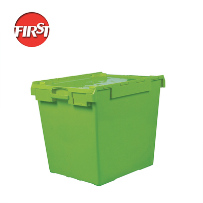 주문 외형 크기 760x570x620mm Plastic Box with Lids 저장 및 운송 솔루션 온라인 제조